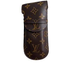 Louis Vuitton Brown Monogram Sunglass Case